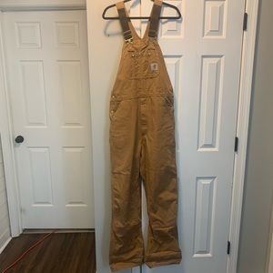 Carhartt bib overalls 34/34
